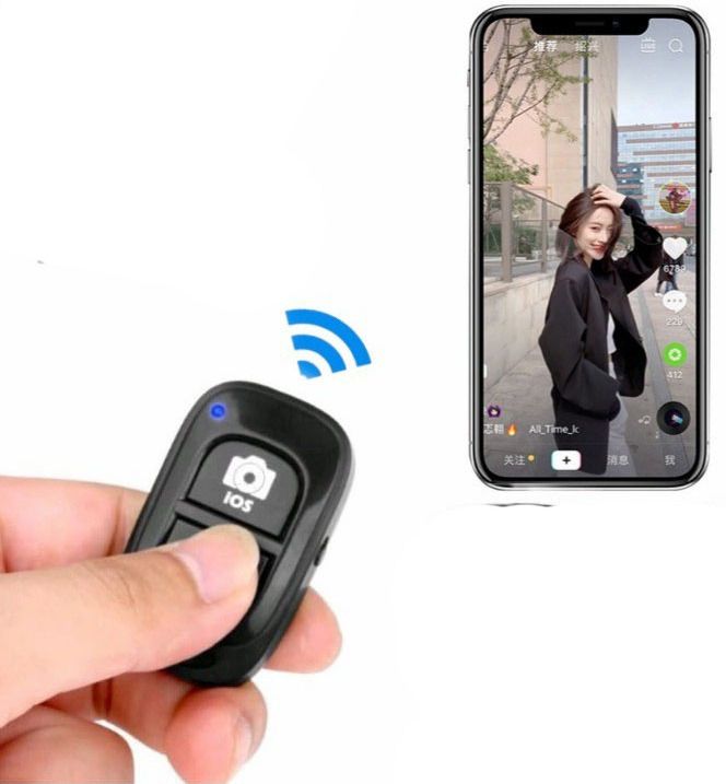 BUFONA Selfie Shutter Remote Control with Bluetooth Wireless Technology Photos &VideosCamera Remote Control