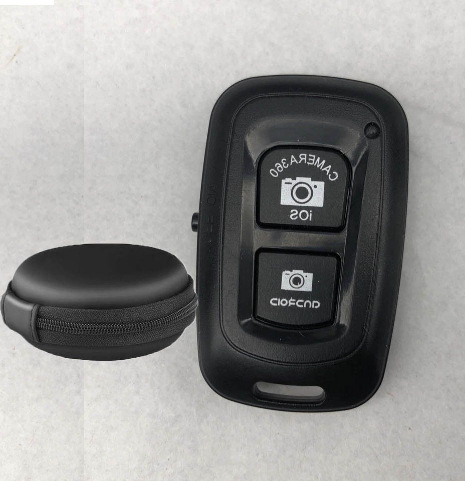 Huntindia Wireless Technology, Video Photo Selfie Shutter Bluetooth Remote +Carry Pouch Camera Remote Control-picture-19