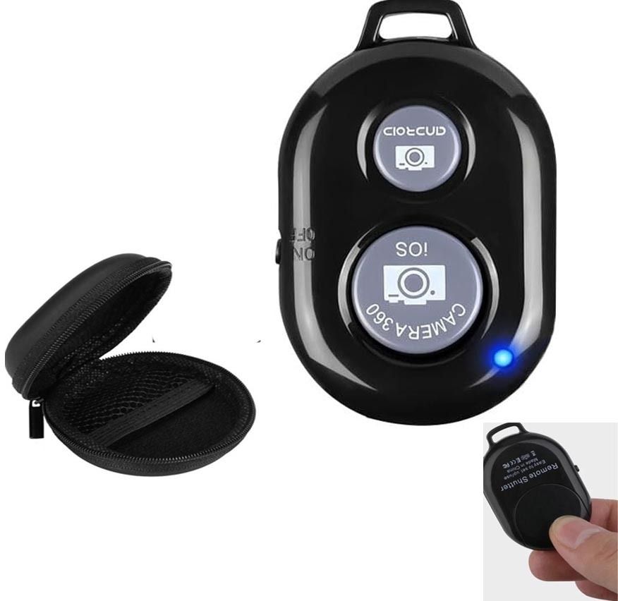 Huntindia Bluetooth Remote Control Button Controller Self-Timer Camera Stick Shutter Camera Remote Control-picture-12
