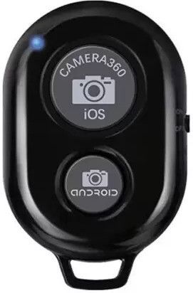 Wreskart Bluetooth Selfie Shutter With carry pouch Photo Clicker for IOS, AndroidCamera Remote Control-image-2
