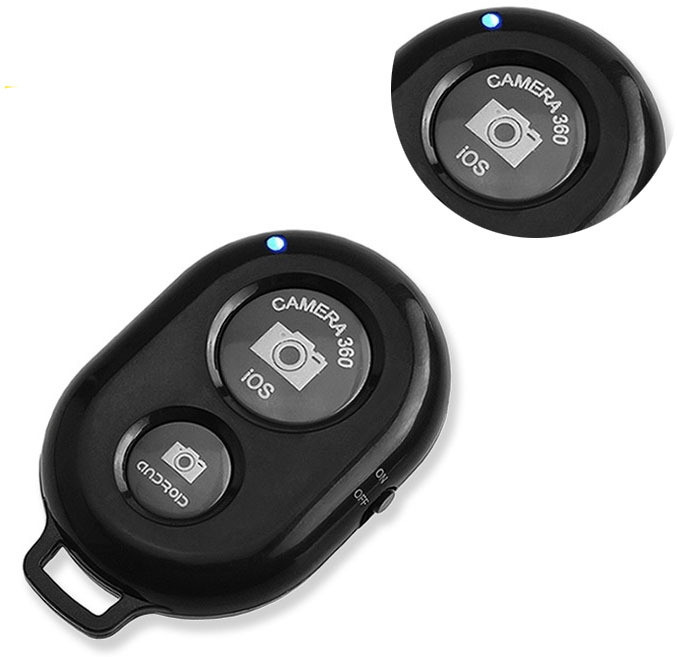 BUFONA Wireless Camera Shutter Selfies Bluetooth Remote For IOS Android SmartphoneCamera Remote Control image 1