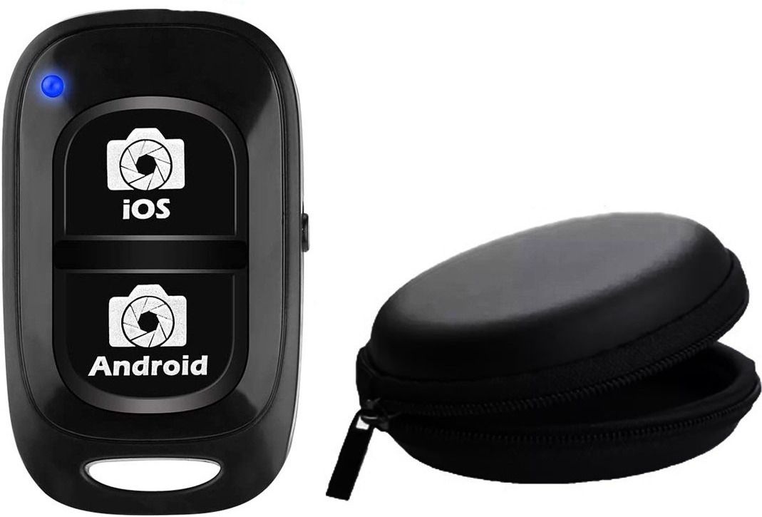 POZUB Bluetooth Camera Remote Shutter Mobile Selfie/Pictures Clicker Control ButtonCamera Remote Control-picture-13