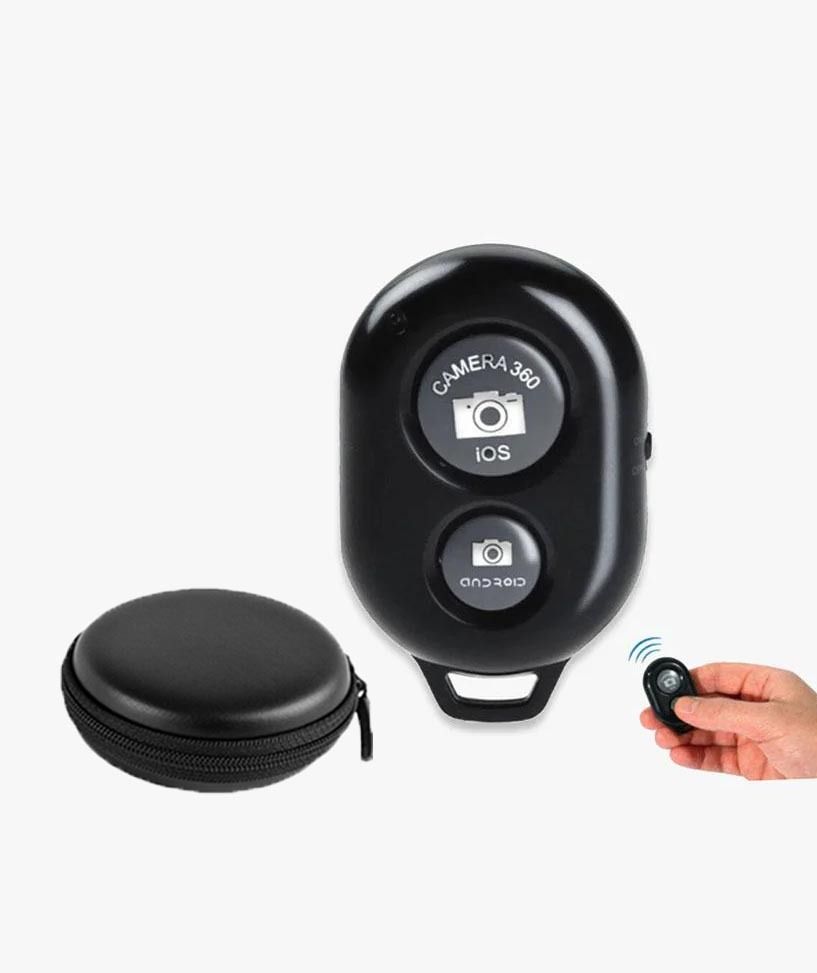 Huntindia Taking Selfies Bluetooth Remote Control Mobile Shutter for Smart Phones/ Tablets Camera Remote Control-picture-14