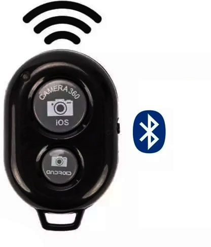 POZUB Bluetooth Remote Controller for Photos & Videos Shutter Button Selfie ClickerCamera Remote Control-picture-10