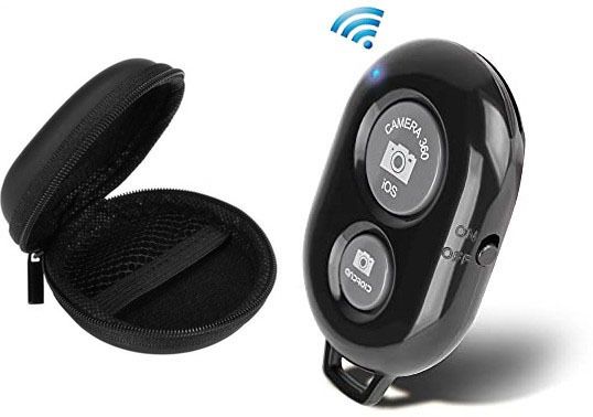 BUFONA Bluetooth Remote Control Photo Clicker for IOS Android Monopod Selfies ShutterCamera Remote Control-picture-45