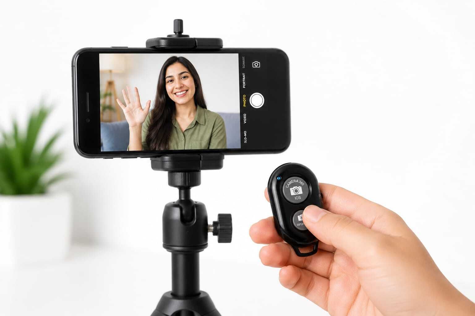 dealdeskenterprises Bluetooth button clicker Camera Remote Control-image-37