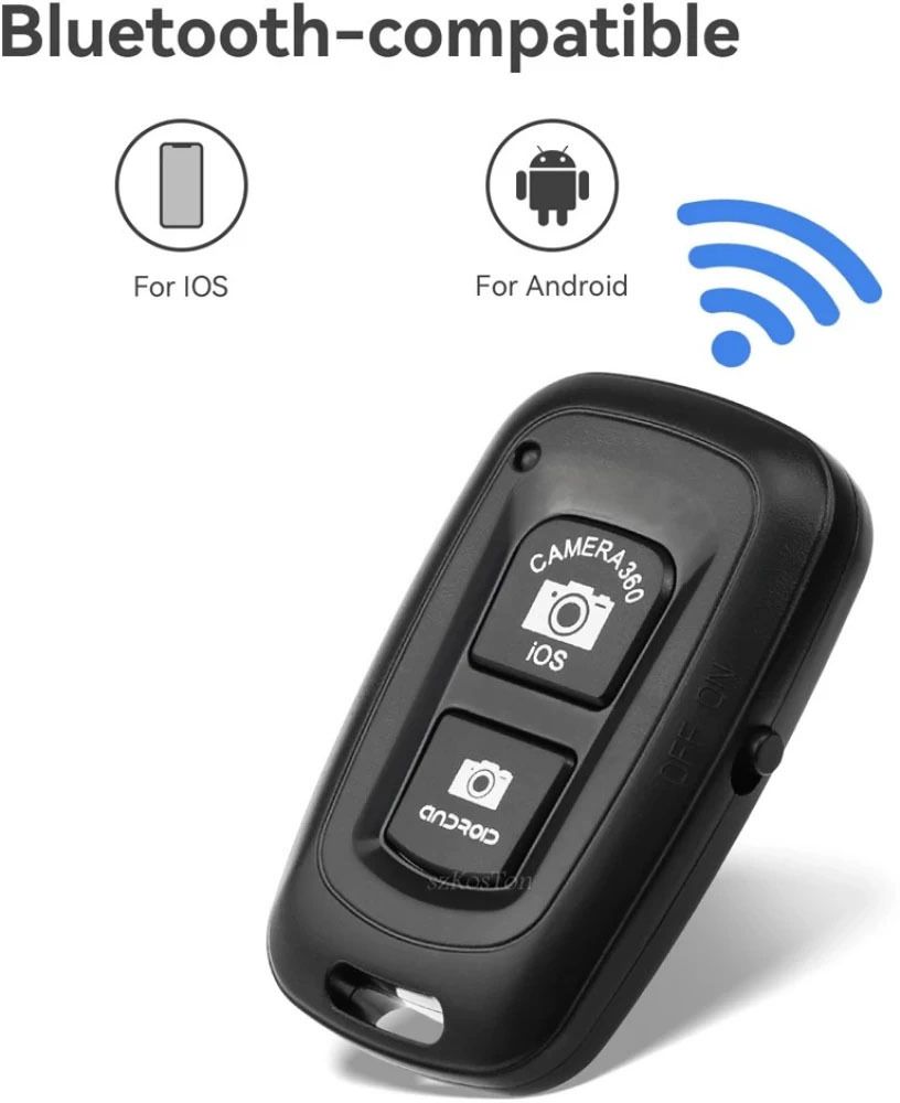 BUFONA Selfie Clicker for Photos & Videos Bluetooth Remote Controller Shutter ButtonCamera Remote Control-picture-36