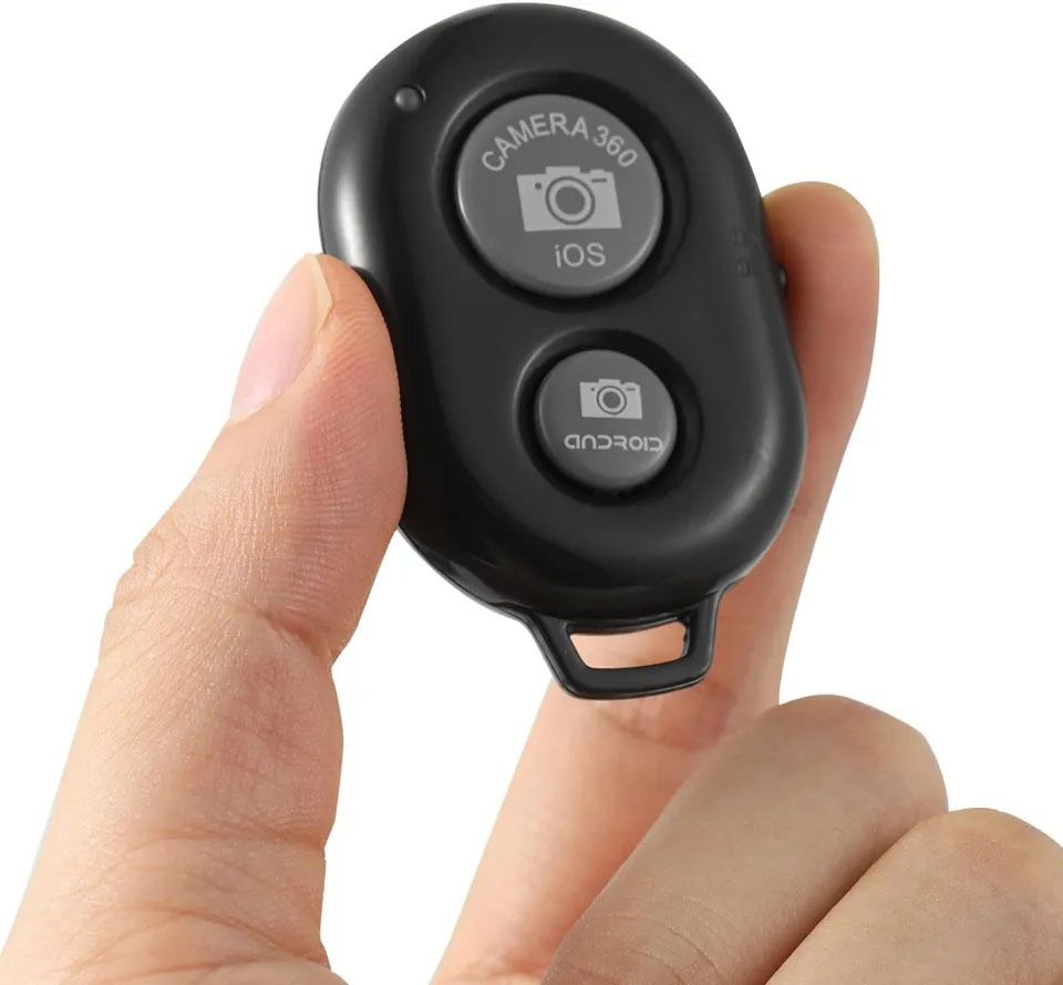 POZUB Bluetooth Selfie Remote Shutter for iOS Android Wireless Photo Clicker ButtonCamera Remote Control-image-4