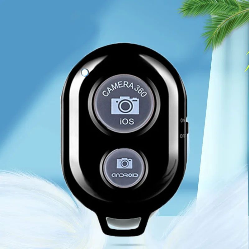 BUFONA Multifunctional Bluetooth Remote Control Shutter, Selfie Remote Button ClickerCamera Remote Control-picture-40