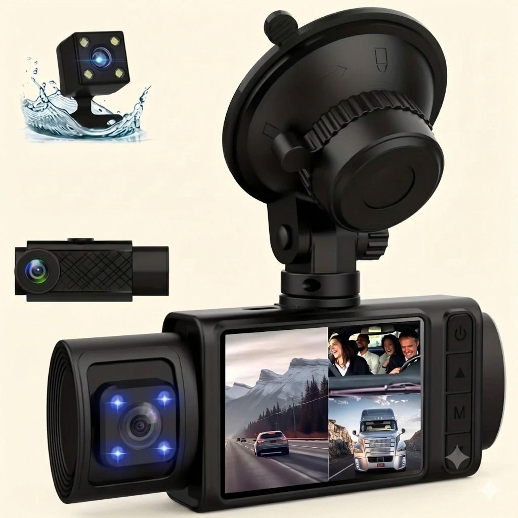 APPCO 1296P HD Car Dashboard Camera DVR Recorder Dash Cam with Night Vision Camcorder-image-47