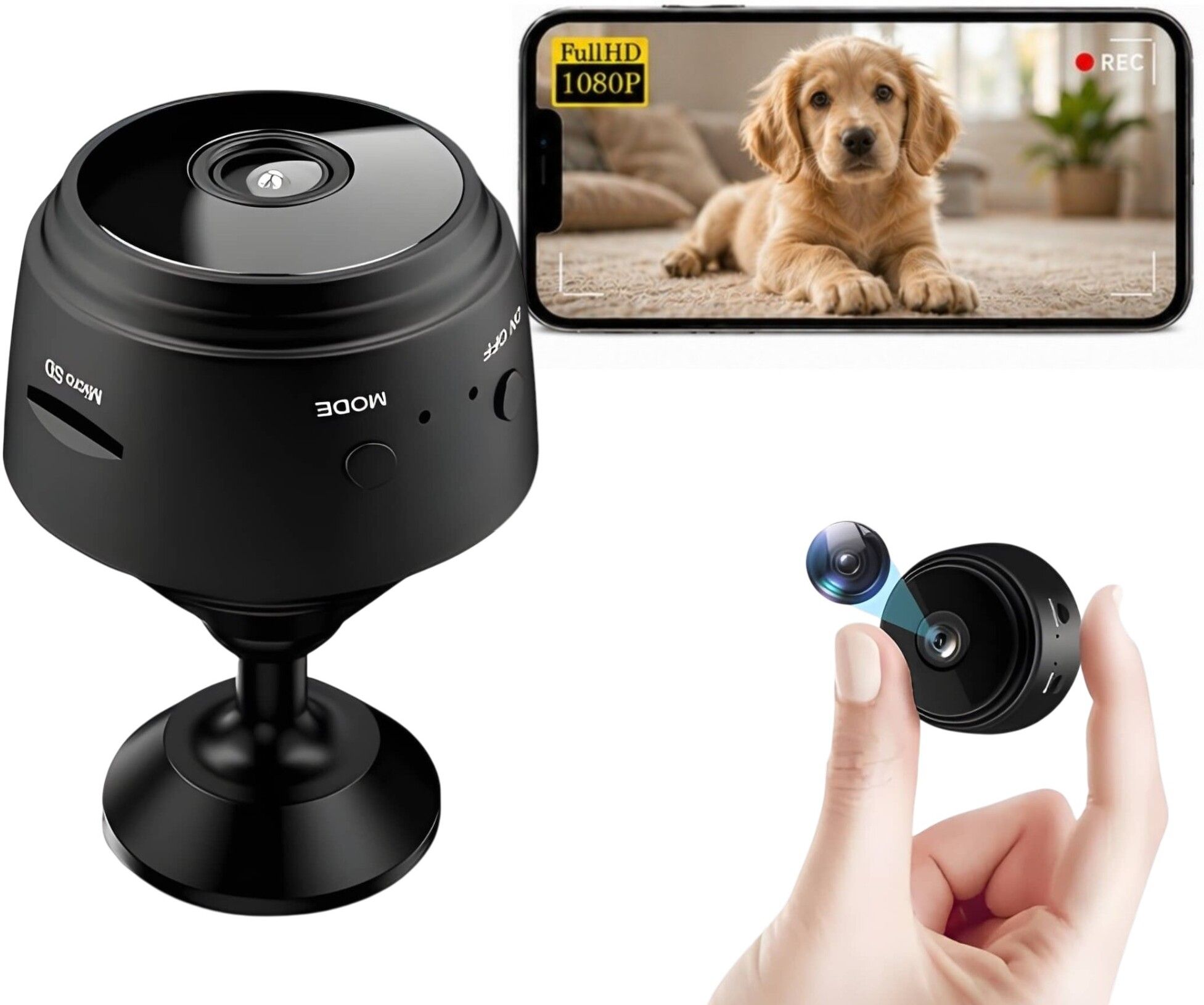 osqd Mini camera Mini WiFi HD Security Camera 1080P Wireless Indoor CCTV Camera with Night Vision Camcorder-image-12