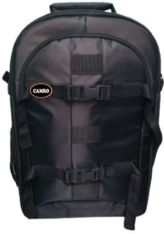 Camro CB Large Dual Camera Space DSLR Camera Waterproof Backpack with Laptop pocket and Rain Cover. Adjustable Compartments. Camera Bag-image-10