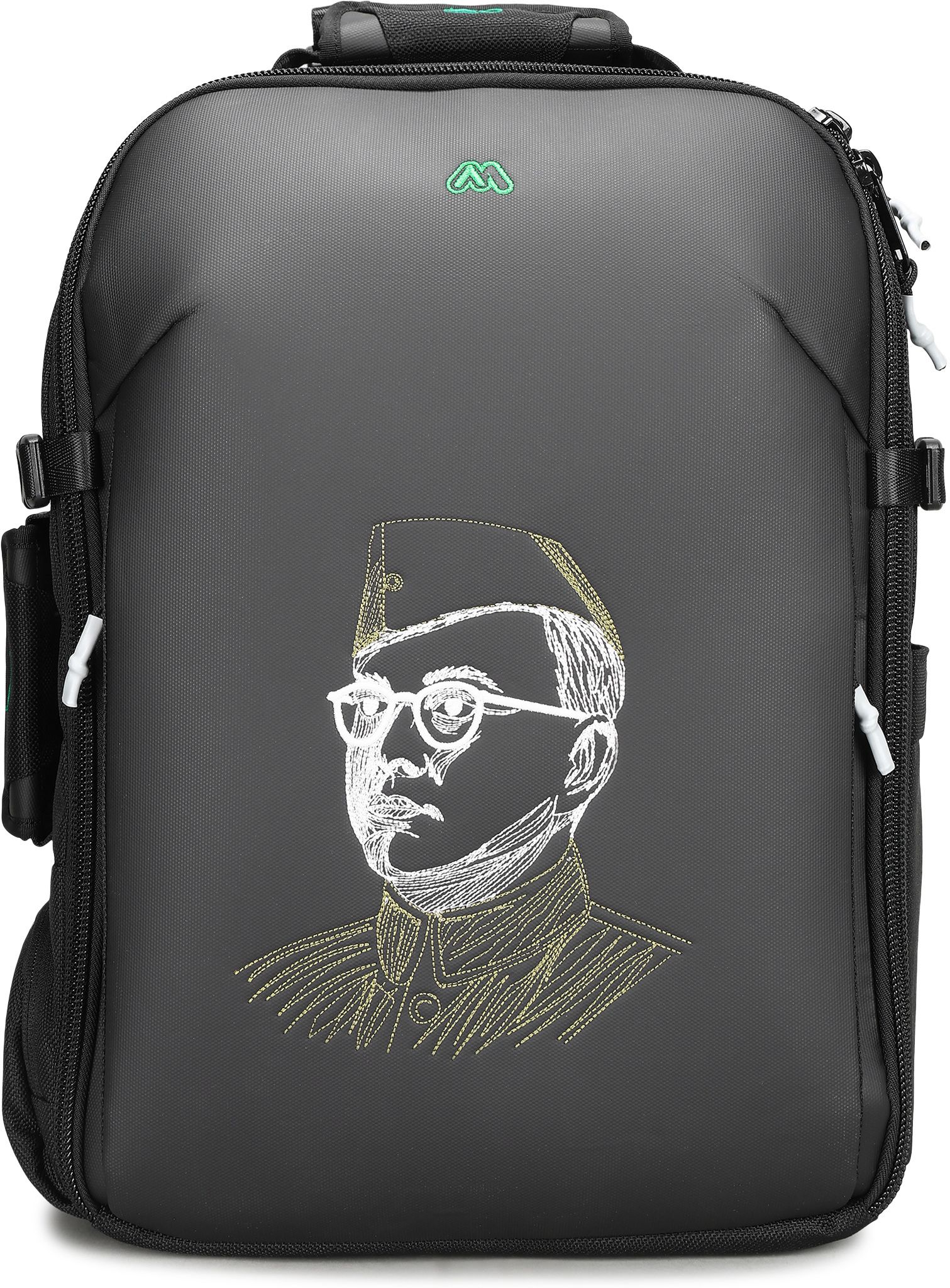 MOBIUS Legend 6 Pro DSLR Camera Backpack Limited Edition Fits 2 Camera Bodies 6 Lenses 15.4” Laptop, Rain Cover Tribute to Indian Freedom Legends. Camera Bag