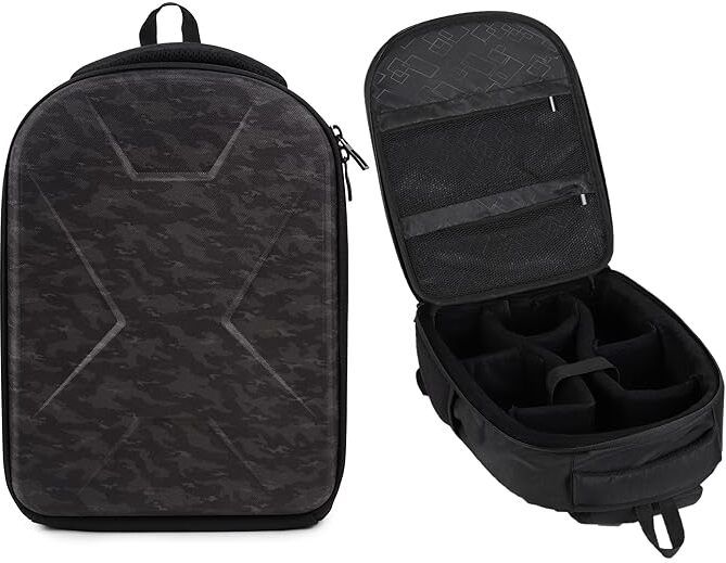 GadgetBite Hardshell Water-Resistant with Rain Cover for DSLR & Lenses Camera Bag