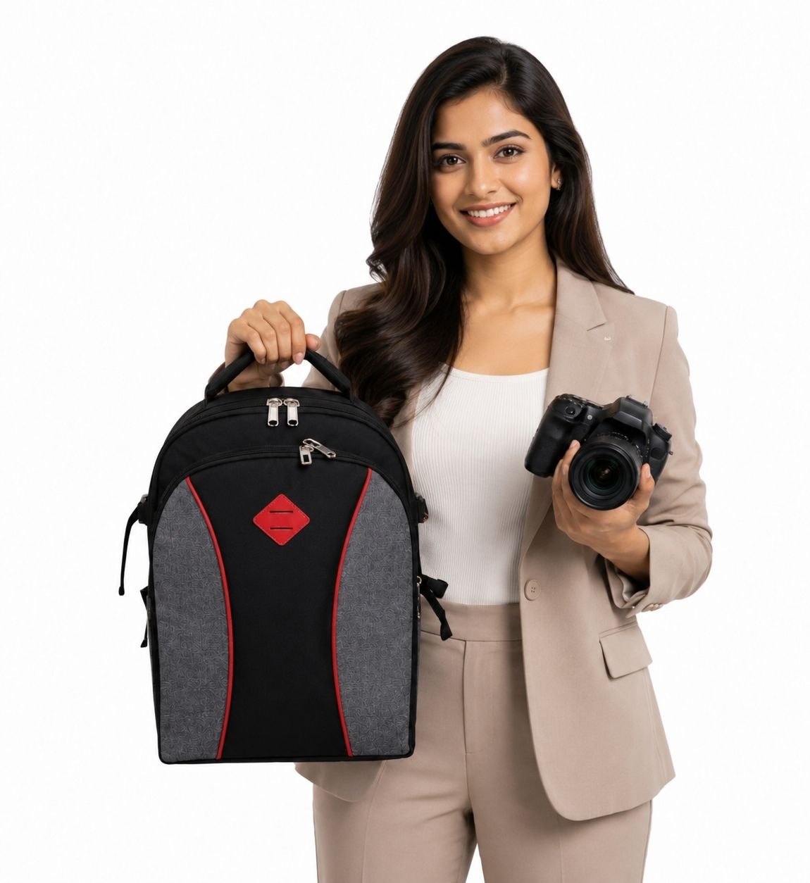 Sekh enterprises Water Resistant DSLR Camera Backpack Camera Bag-picture-40
