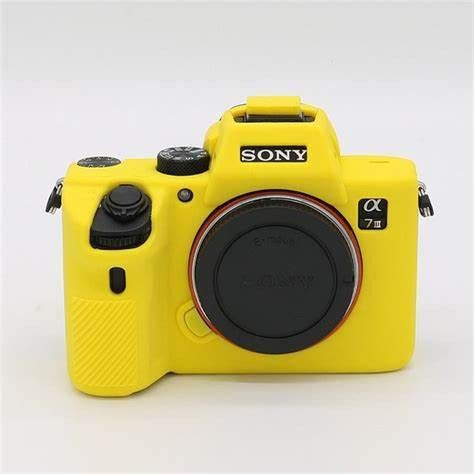 digiclicks Silicone Protective Camera Cover for Alpha A7-M3/A7M lll Camera- YELLOW Camera Bag-image-31