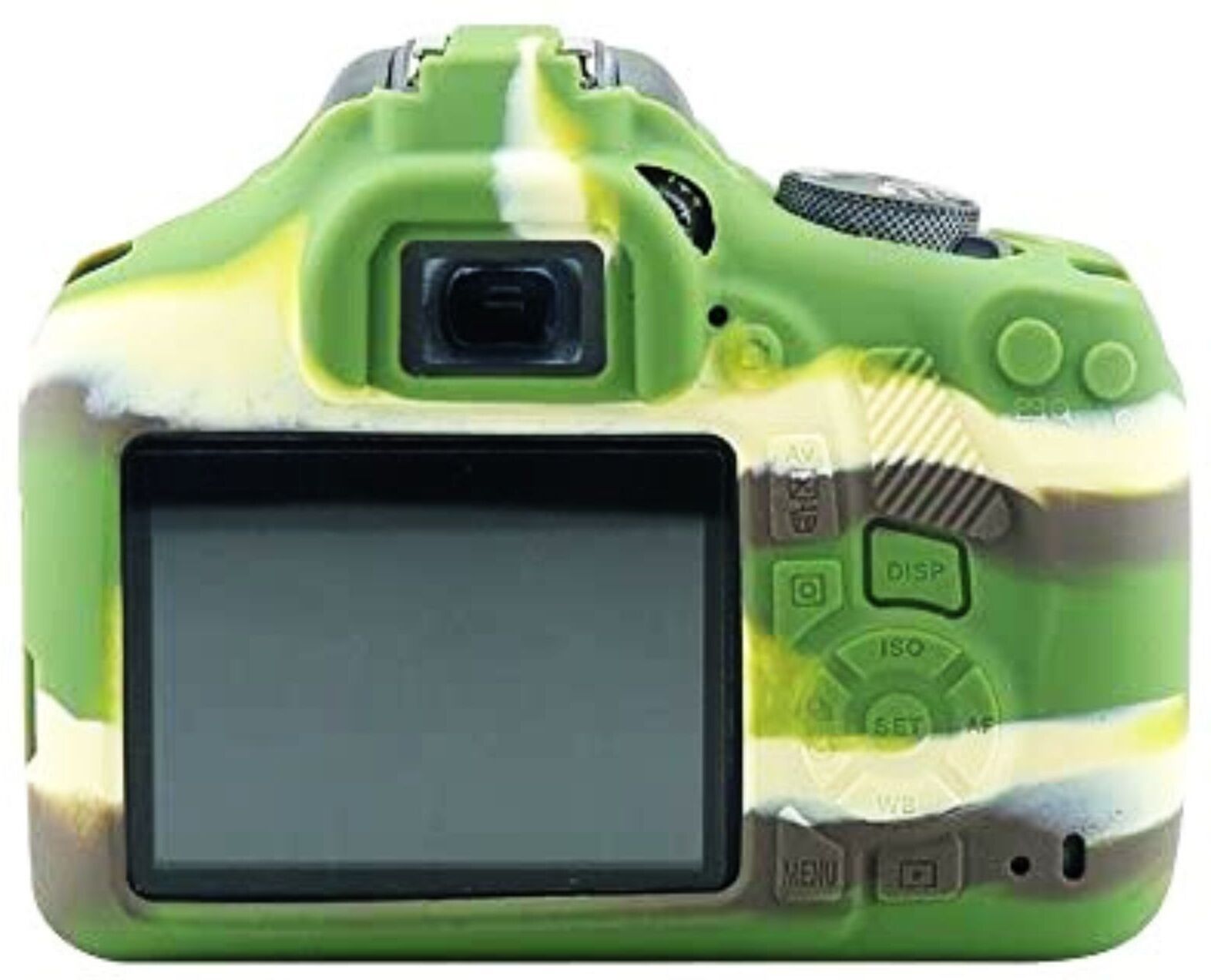 fotokina Silicone Cover Protective Camera Case compatible for C-a-n-o-n 1300D/1500D (military green) – Soft, Durable, Shockproof, Dustproof, Anti-Slip, Lightweight, and Stylish Protection for Your Camera Camera Bag-picture-36