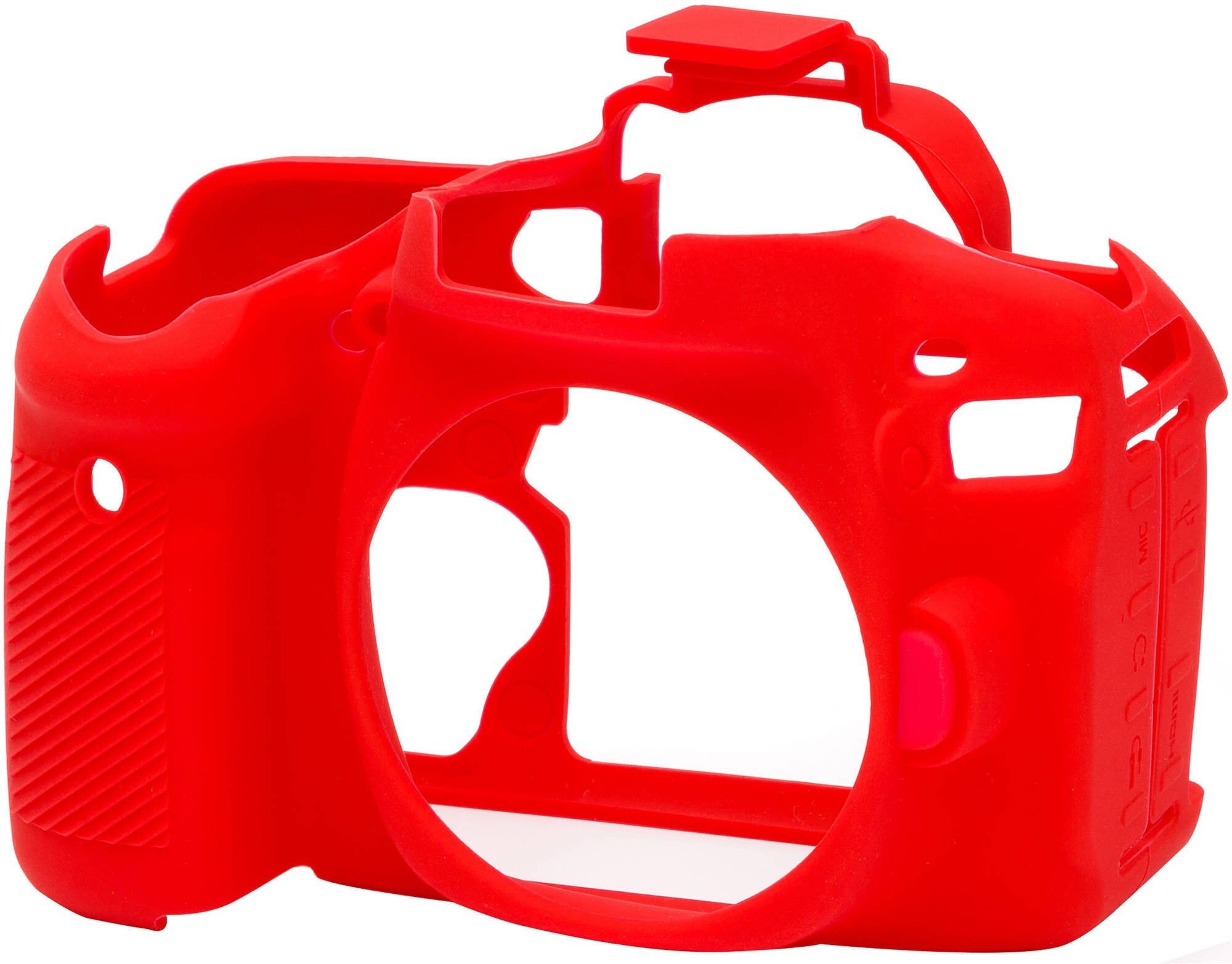 Picmaa Camera Silicone Protective Camera Case Cover Compatible with 80D (Red)Camera Bag-picture-21