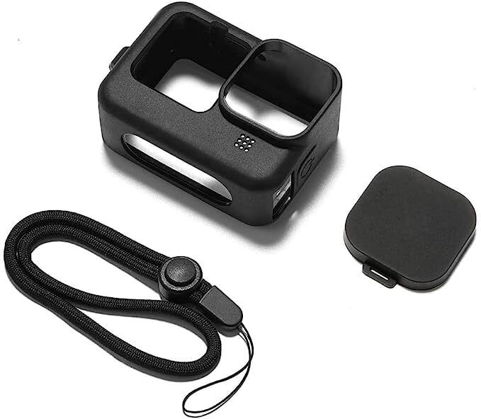 Power Smart Protective Silicone Sleeve Cases Compatible with GoPro Hero 9 / 10 / 11 / 12Camera Bag-image-49