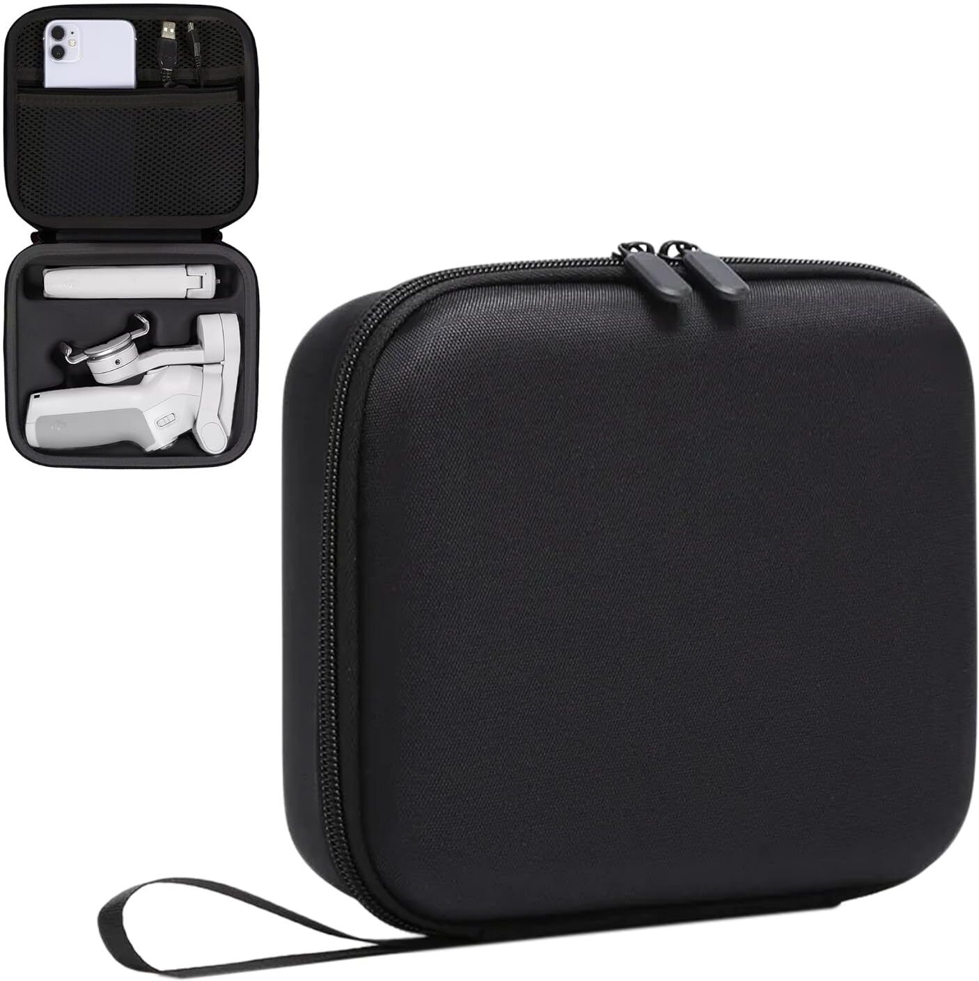 sounce Hard Shell Case for DJI Osmo Mobile 3/4/4 SE Gimbal, EVA Waterproof Bag Camera Bag-picture-14