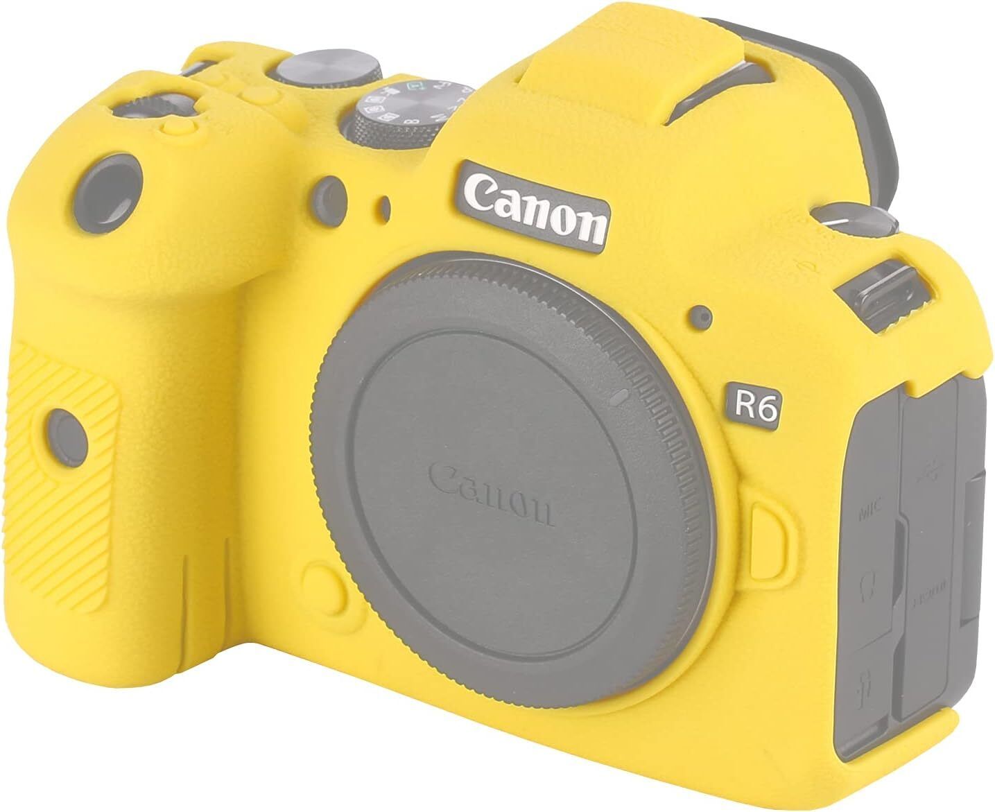 DIGICLAMBO EOS R6 camera silicone body protective case cover for Canon EOS R6 Camera Bag-picture-11