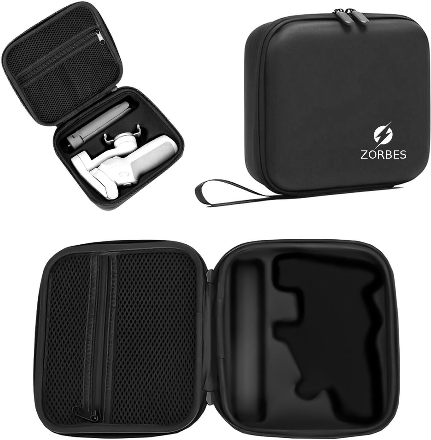 REGENTECOM Stabilizer Storage Bag for DJI Osmo Mobile 3 Hard Case OM 4 SE Gimbal Case Camera Bag-picture-12