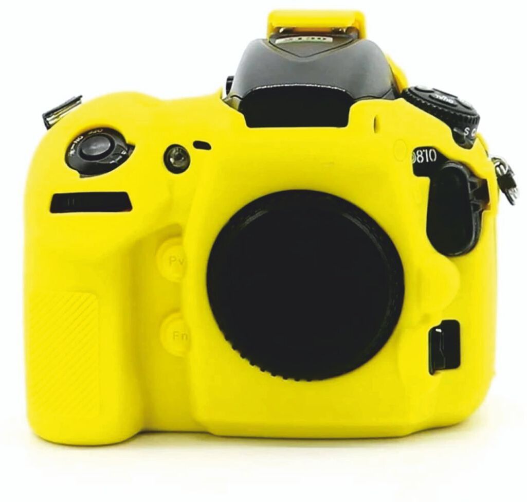 fotokina Silicone Cover Protective Camera Case compatible for N-i-k-o-n D810 Camera Bag-image-48