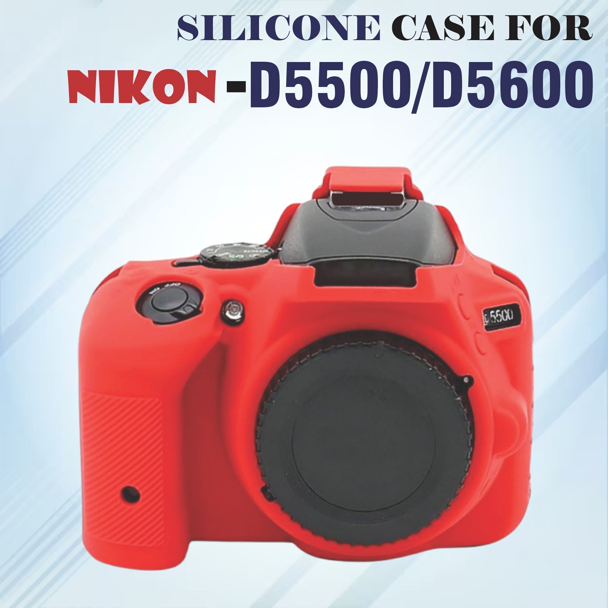 fotokina D5500/D5600 Camera Cover for providing a non-slip, durable shield protects against scratches, dust, and impacts.Camera Bag-picture-31
