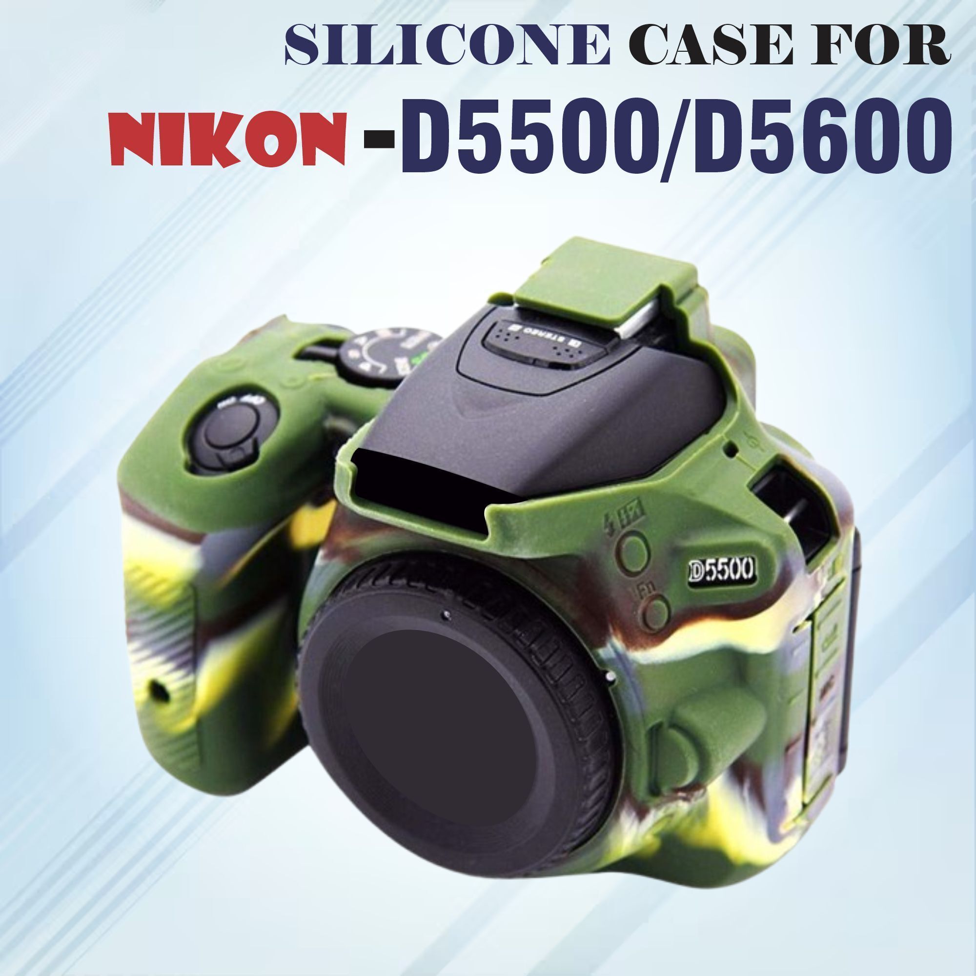 fotokina D5500/D5600 Camera Cover for providing a non-slip, durable shield protects against scratches, dust, and impacts.Camera Bag-picture-38