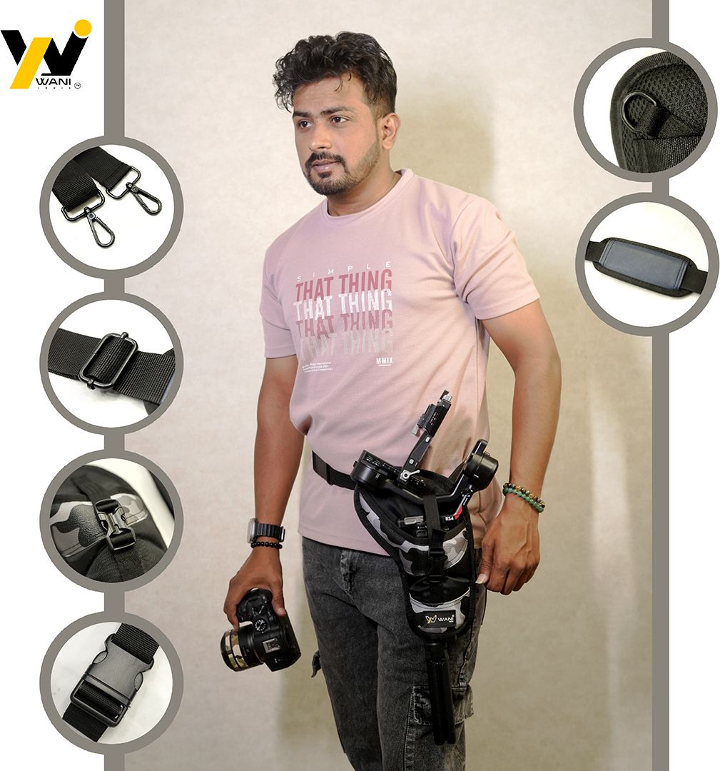 Wani India Gimbal Holder/Pocket for DJI RS4, RS3 Pro, RS2, Zhiyun & Moza Gimbals Camera Bag-picture-32