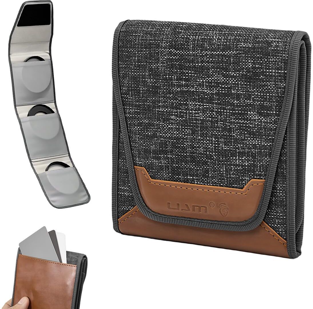 Zorbes Camera Lens Filter Pouch Foldable Protective Travel Case for Filters 86mm Camera Bag-image-19