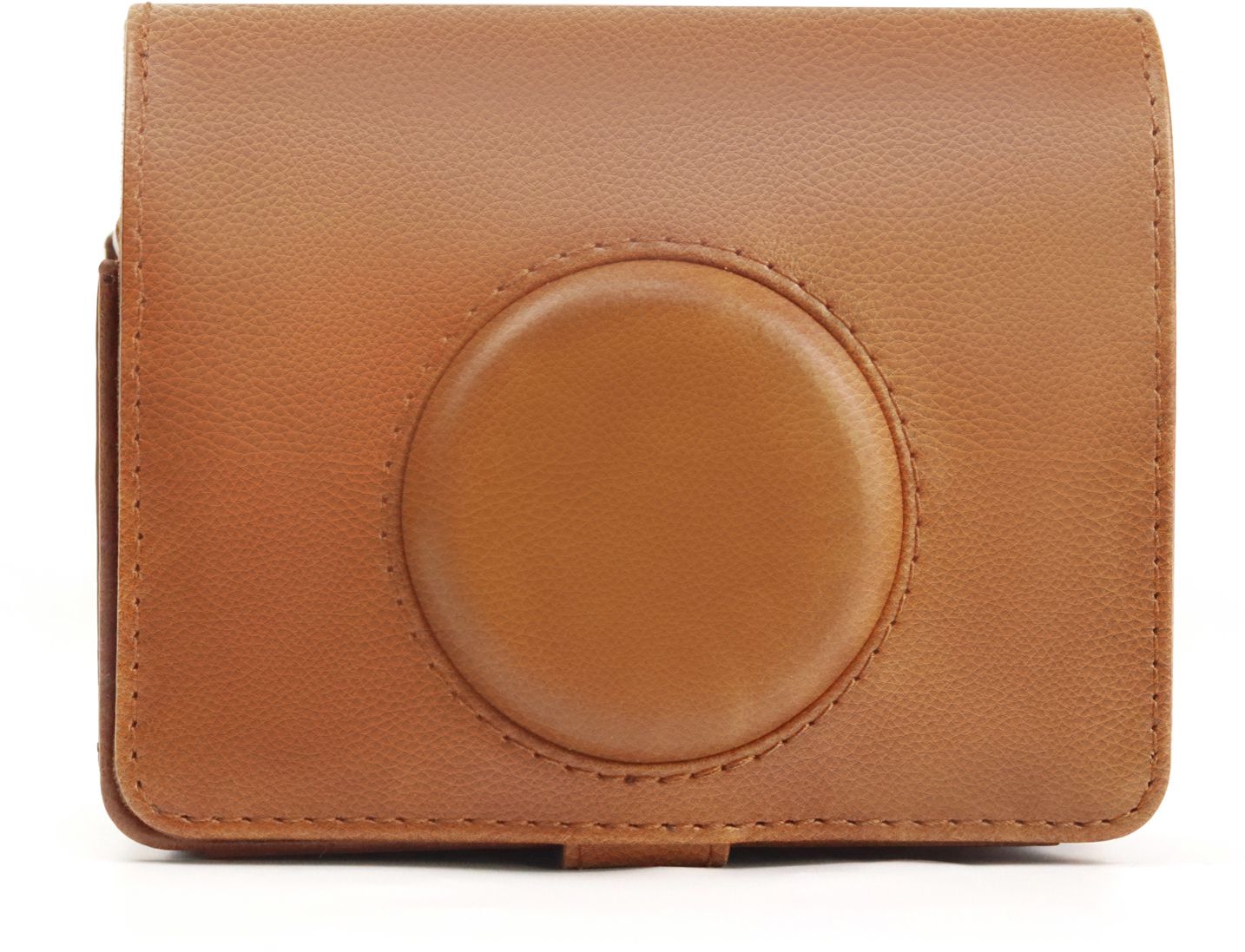 Zenko mini Evo Camera PU Leather Brown Horizontal CaseCamera Bag-image-23