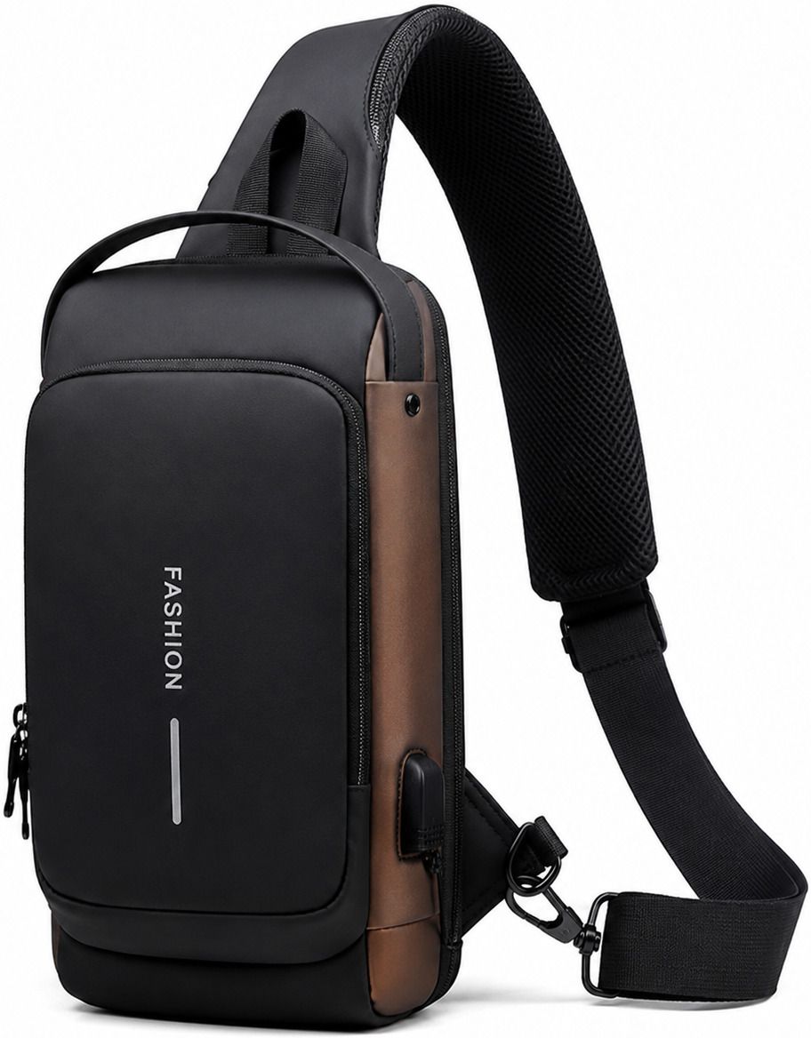 Sjau Sling Bag for Men (Black) Camera Bag-picture-30