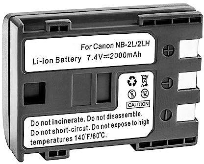 IJJA NB-2L Battery for Canon Digital Rebel XT, Digital Rebel XTi, EOS 350D, EOS 400DCamera Battery Charger-image-22
