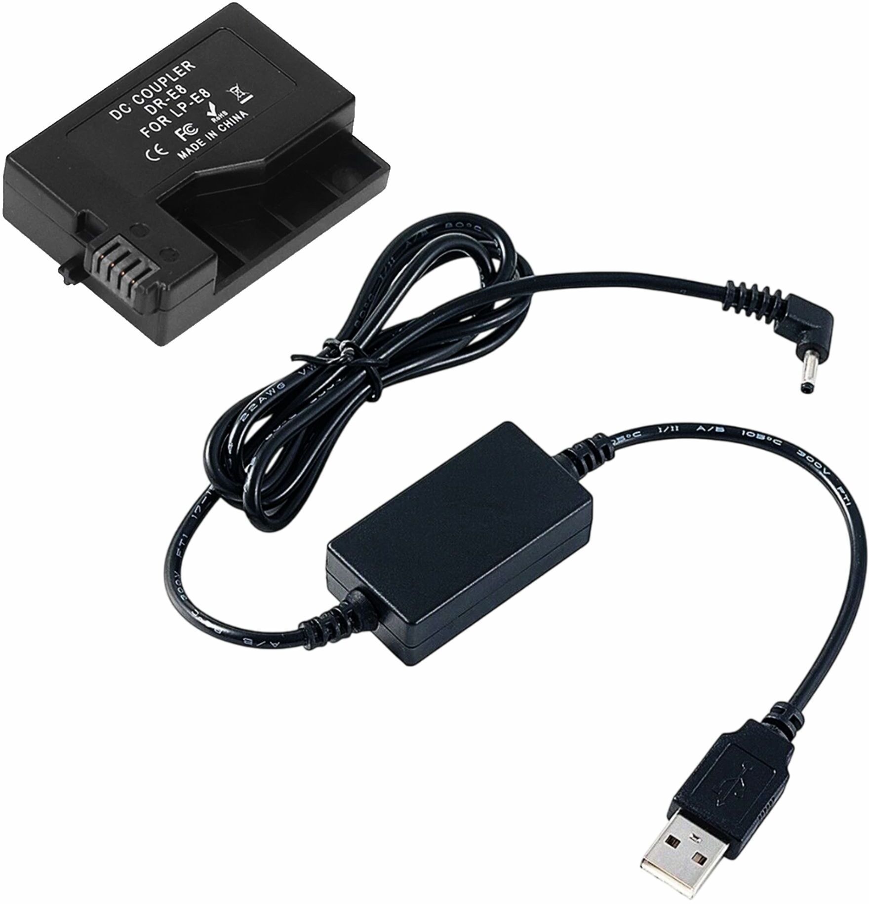 fotokina E8 USB DUMMY BATTERY Camera Battery Charger-image-18