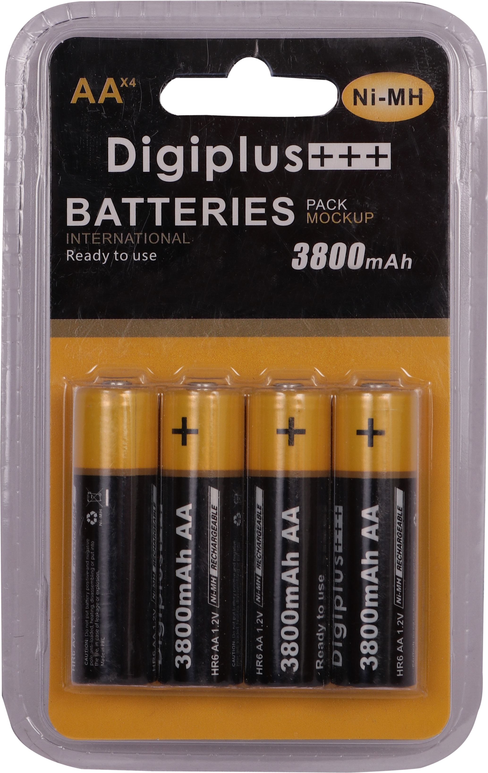 DIGICLIMBER NI-MH (3800mAh) Rechargeable Batteries Set of 4 EN-MH2-B4 AACamera Battery Charger-image-23