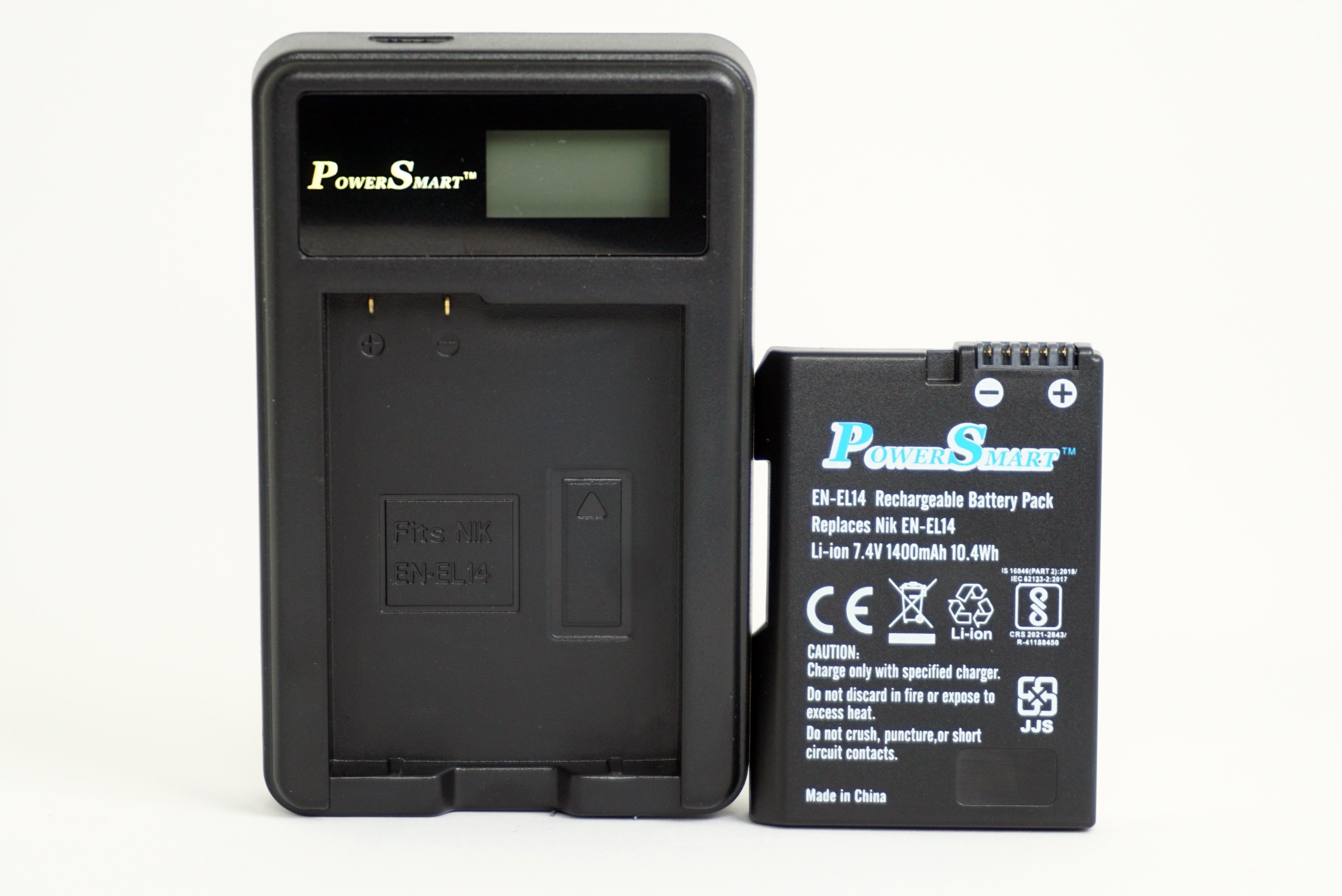 Power Smart Battery and USB LCD Charger for Nikon EN-EL14 Nikon EN-EL14a and Nikon Df D5600Camera Battery Charger-image-44