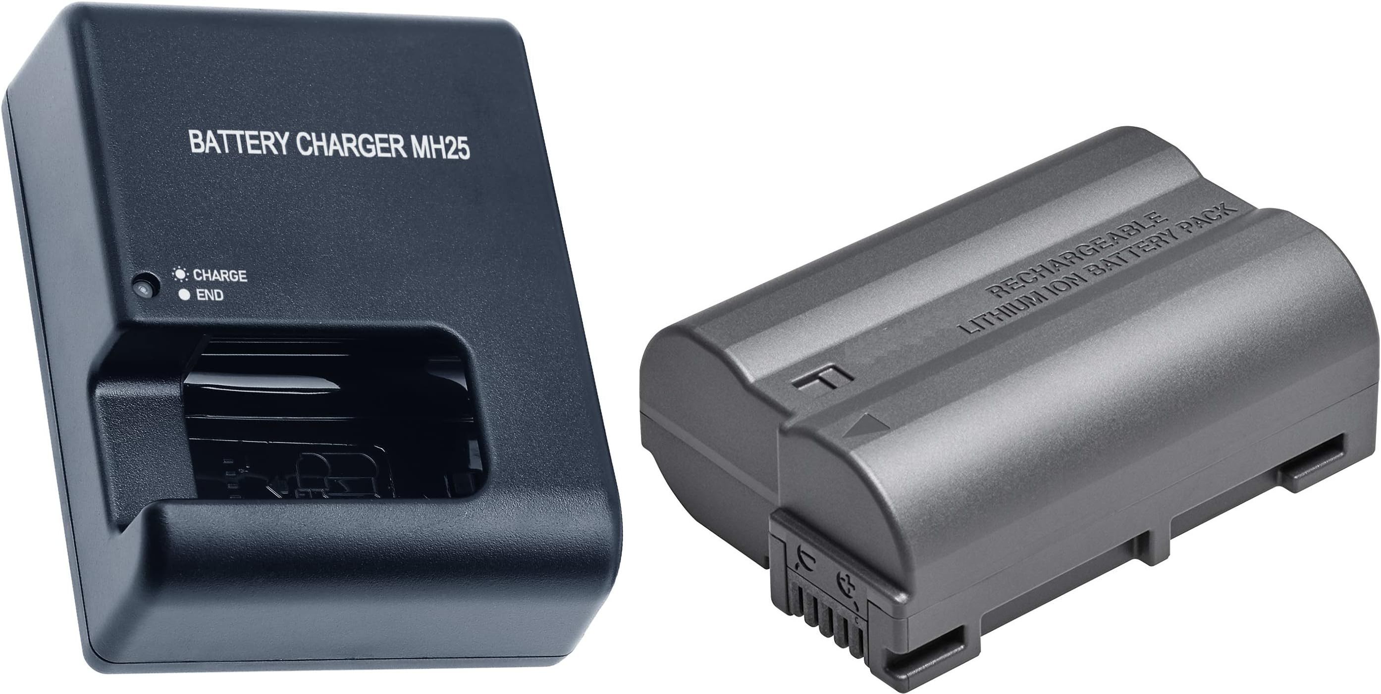 DIGICLIMBER Combo of MH-25 camera charger with EN-EL-15B battery rechargeable litium-Ion Camera Battery Charger-image-30