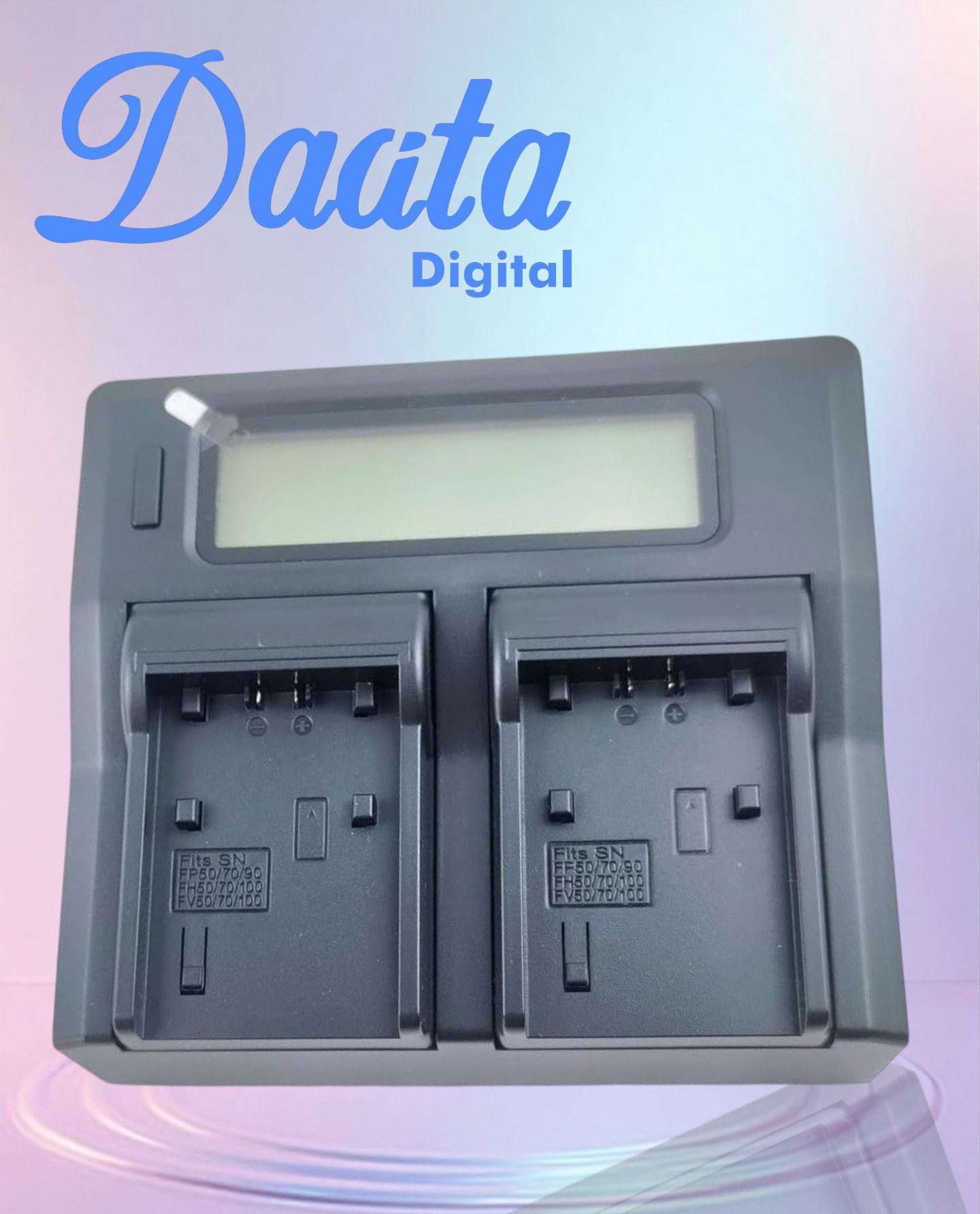 DAATA Digital NP-FV100 Double LCD Fast Charger for sony Camera Battery Charger-picture-26