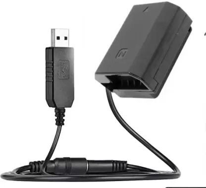 digiclicks Fz100 Dummy Battery Power USB Adapter Cable Compatible with Sony Camera Battery Charger-image-39