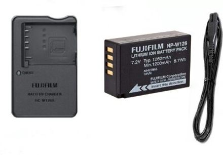 Camstuffs Fujifilm BC-W126 combo camera battery charger for Fujifilm Camera Camera Battery Charger-image-13