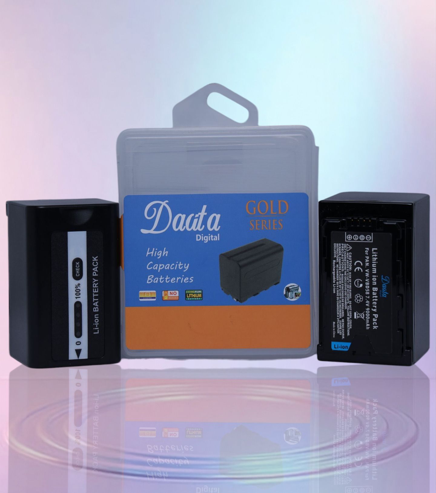 DAATA Digital VBD-58 Battery 9000 mah (for Panasonic) Camera Battery Charger-image-37