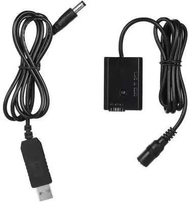 Dijiiplus NP- FW-50 Dummy Battery +DC power bank Camera Battery Charger-image-29