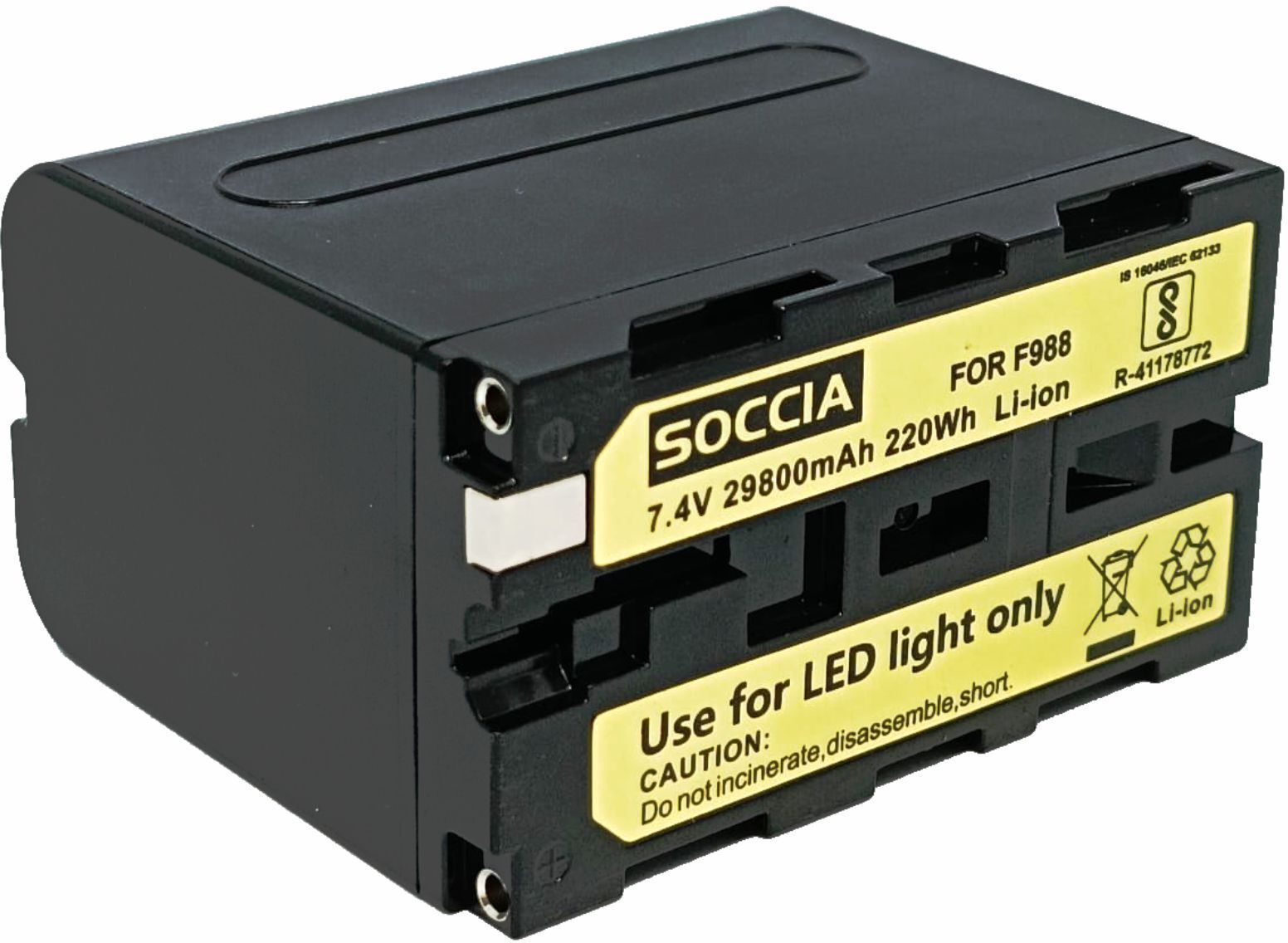SOCCIA F998 Lithium-ion Rechargeable Camera Battery Camera Battery Charger-image-25