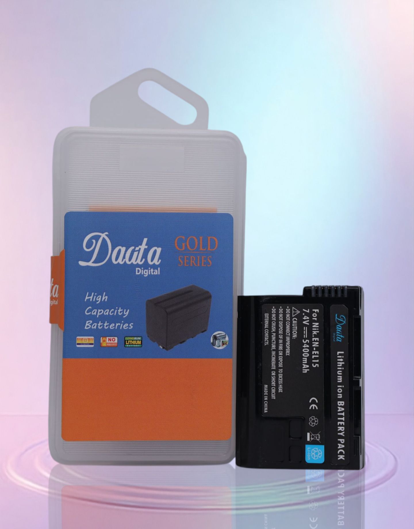DAATA Digital EN EL-15 Battery 5400mah (for nikon) Camera Battery Charger-picture-46