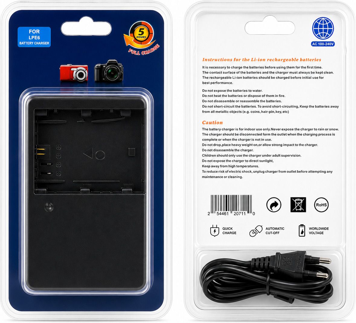SUPERNIC LP-EP BATTERY CHARGER 001 Camera Battery Charger-image-1