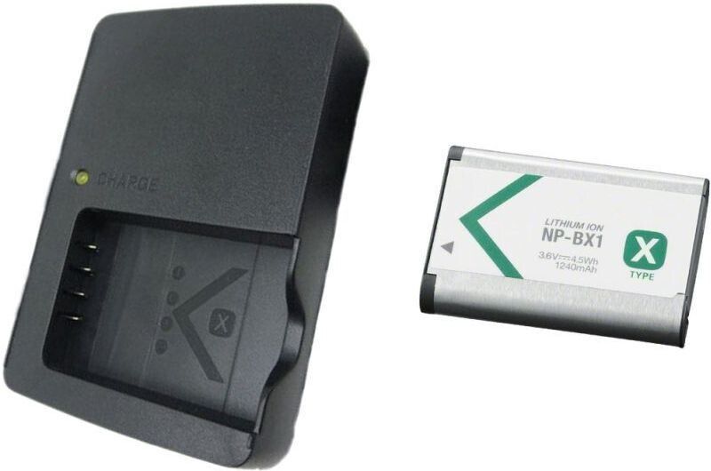 digiclicks NP-Bx1 (battery and charger combo) (White&Black) Camera Battery Charger-image-41