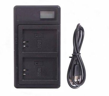 Picmaa LP-E12 Dual USB LCD display charger for canon M10,100,200,SL1,EOS 100D,M50,,MII Camera Battery Charger-image-33