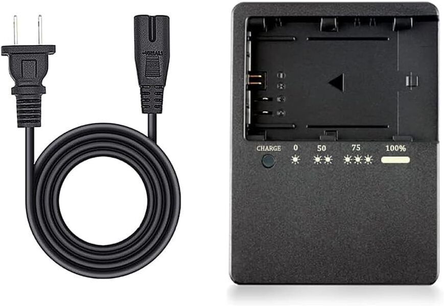 DIGICLIMBER LC-E6 Battery Charger for Canon EOS 5D Mark II, 7D & 60D Digital SLRCamera Battery Charger