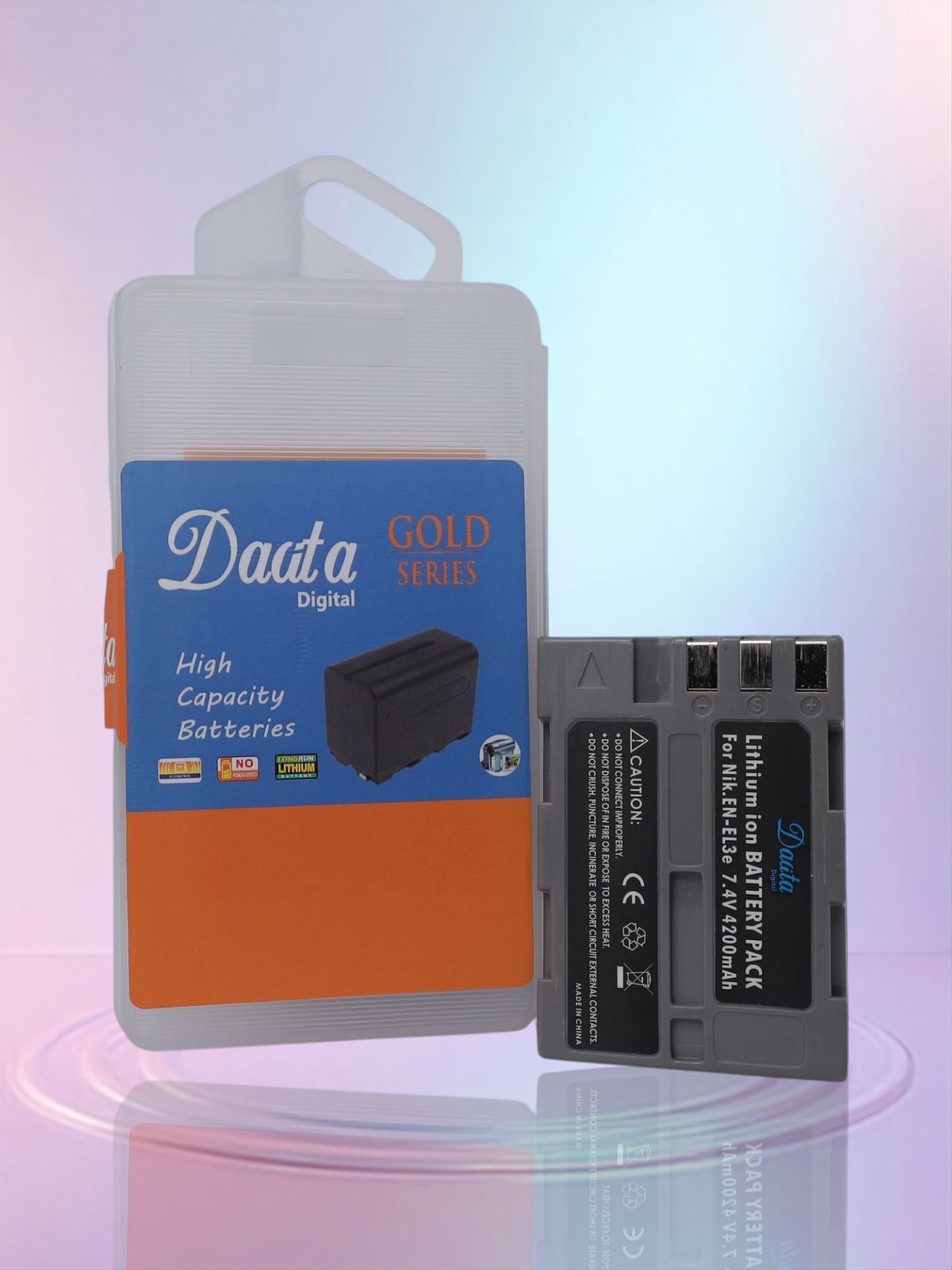 DAATA Digital EN EL-3e 4200mah Camera Battery Charger-image-28